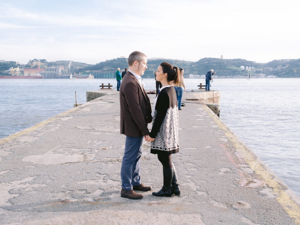 Sessão de noivado no inverno | Mª João + Tiago