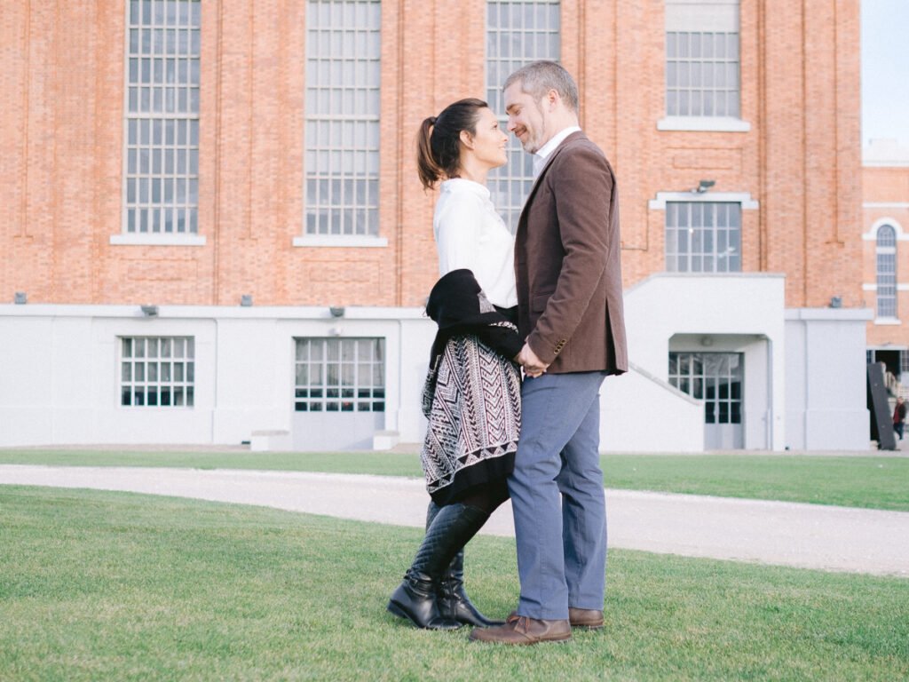 sessão de noivado no inverno